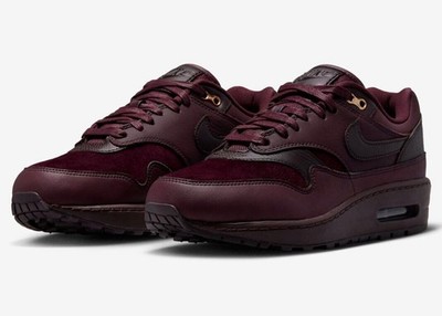 Nike Air Max 1 Burgundy '87 NBHD Neu Unisex Sneaker Größe 38.5 DV3888-600