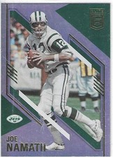 2021 Donruss Elite JOE NAMATH New York Jets Base card # 18