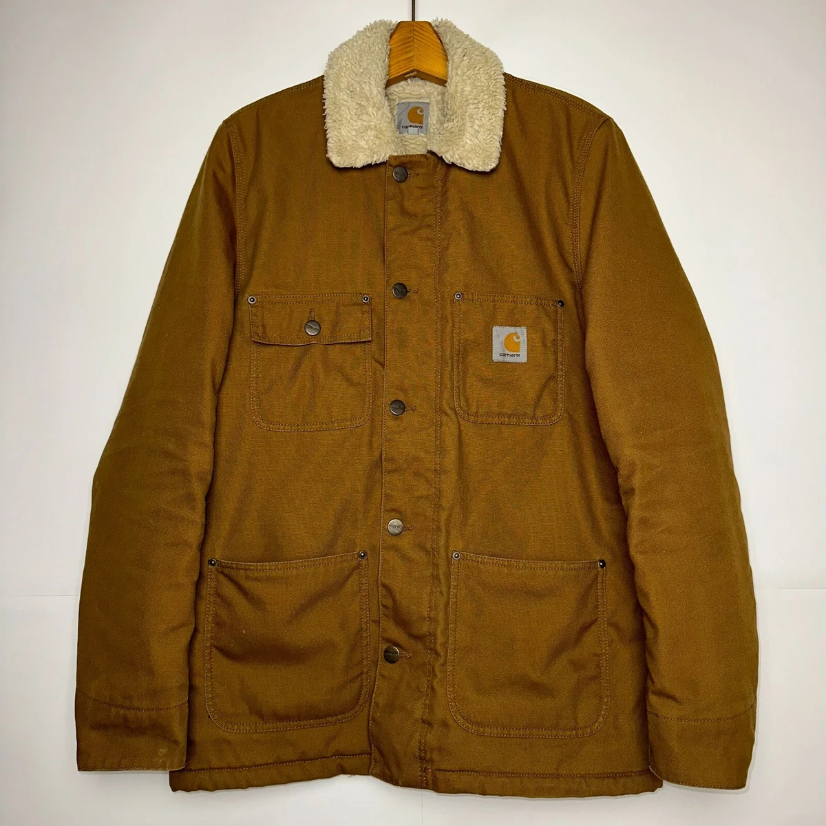 CARHARTT PHOENIX COAT SHERPA FLEECE JACKET sz M MEN