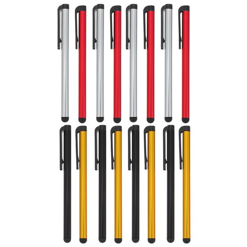 Lot de 16 Stylets Stylos Universels Capacitifs Écran Tactile Sensibilité - Photo 11/12