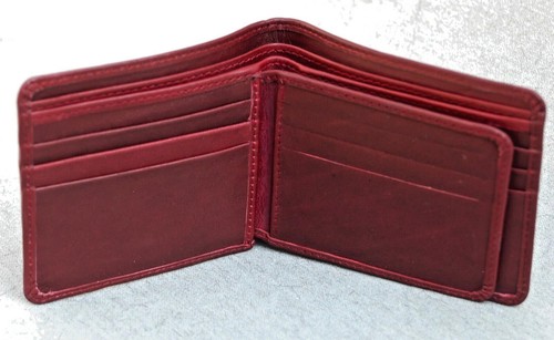 Genuine Leather Men/Gent Purse Luxury Soft Leather Purse Card Holder Wallet-58 - Picture 4 of 5
