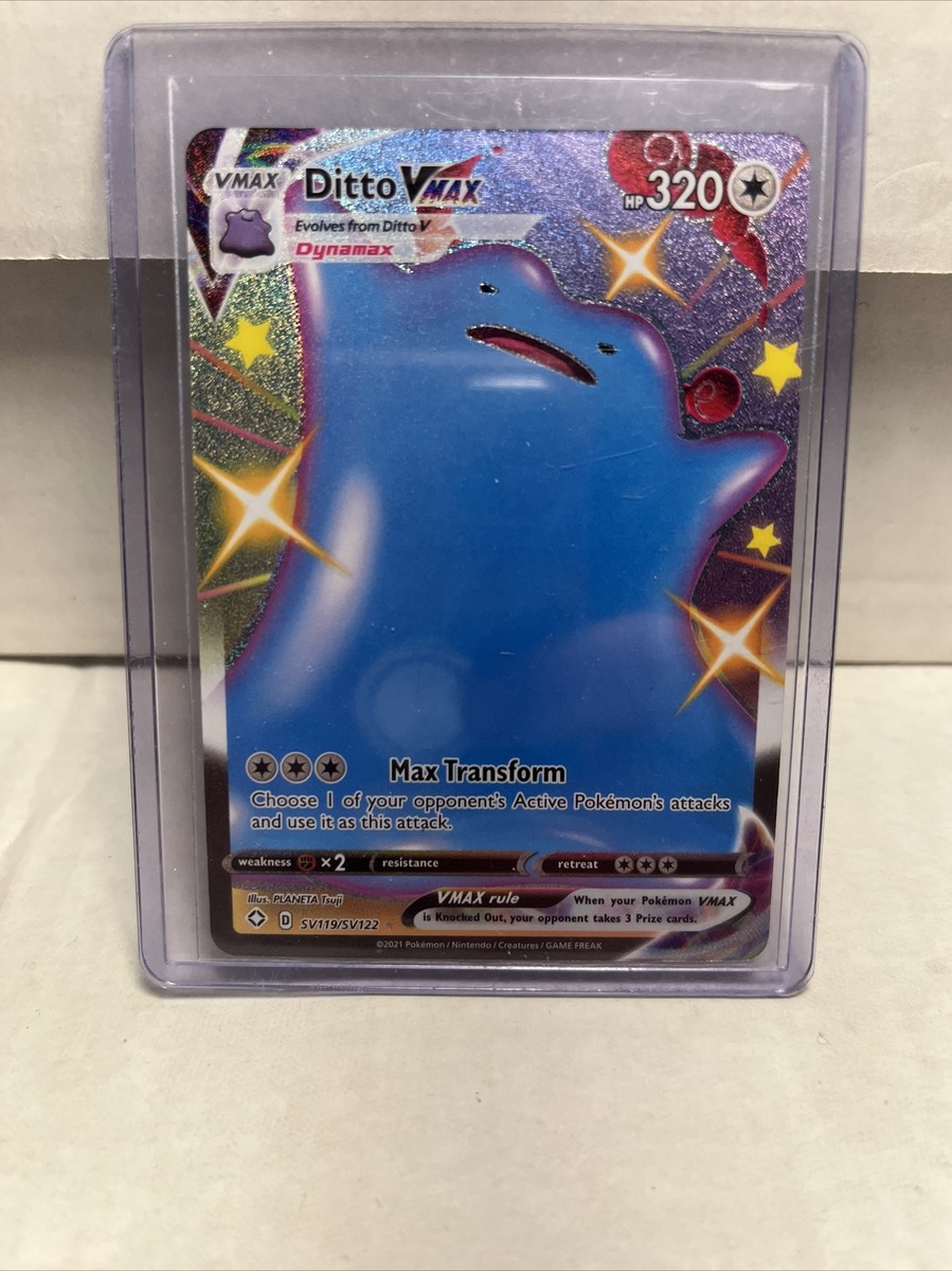 ditto vmax pokemon card Ditto VMAX (Shiny)
