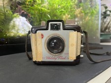 Vintage Kodak Brownie Holiday Flash Camera Antique Kodak Film Camera