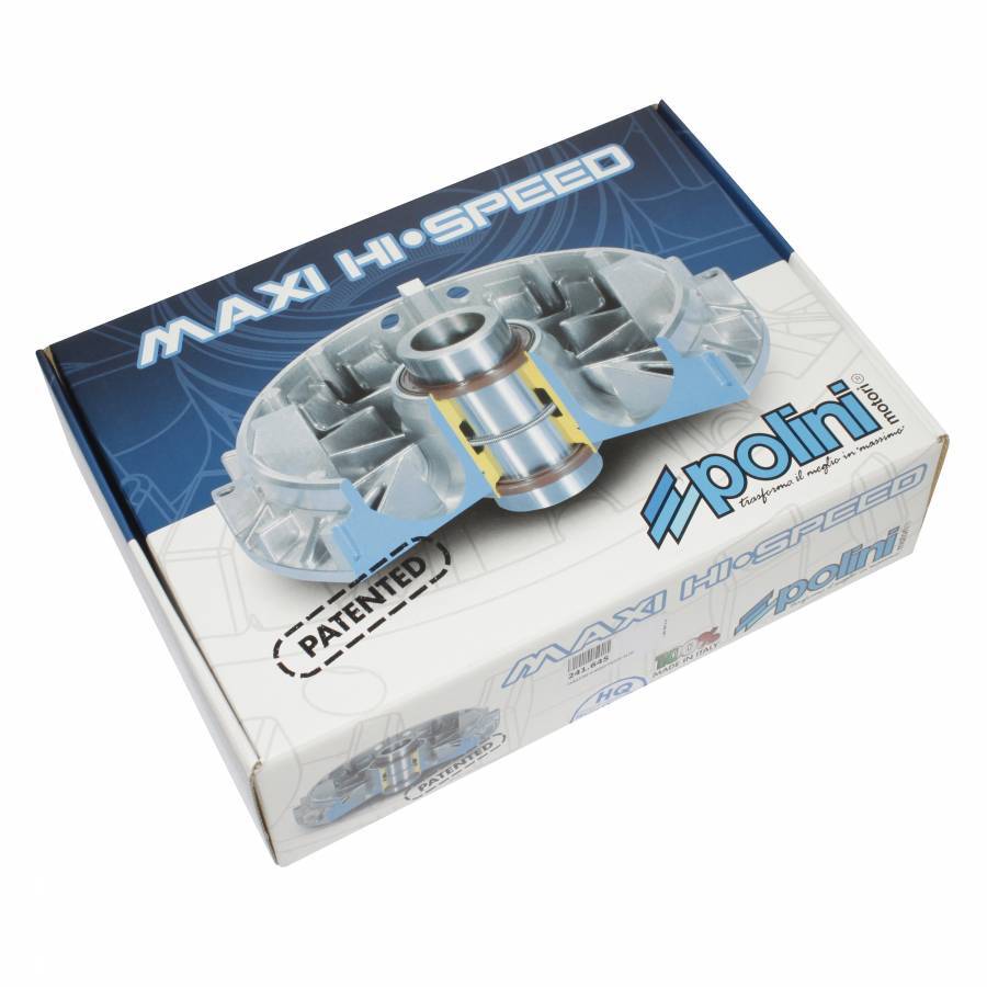Variateur Polini Hi-Speed en alliage renforcé pour moteur Piaggio 250