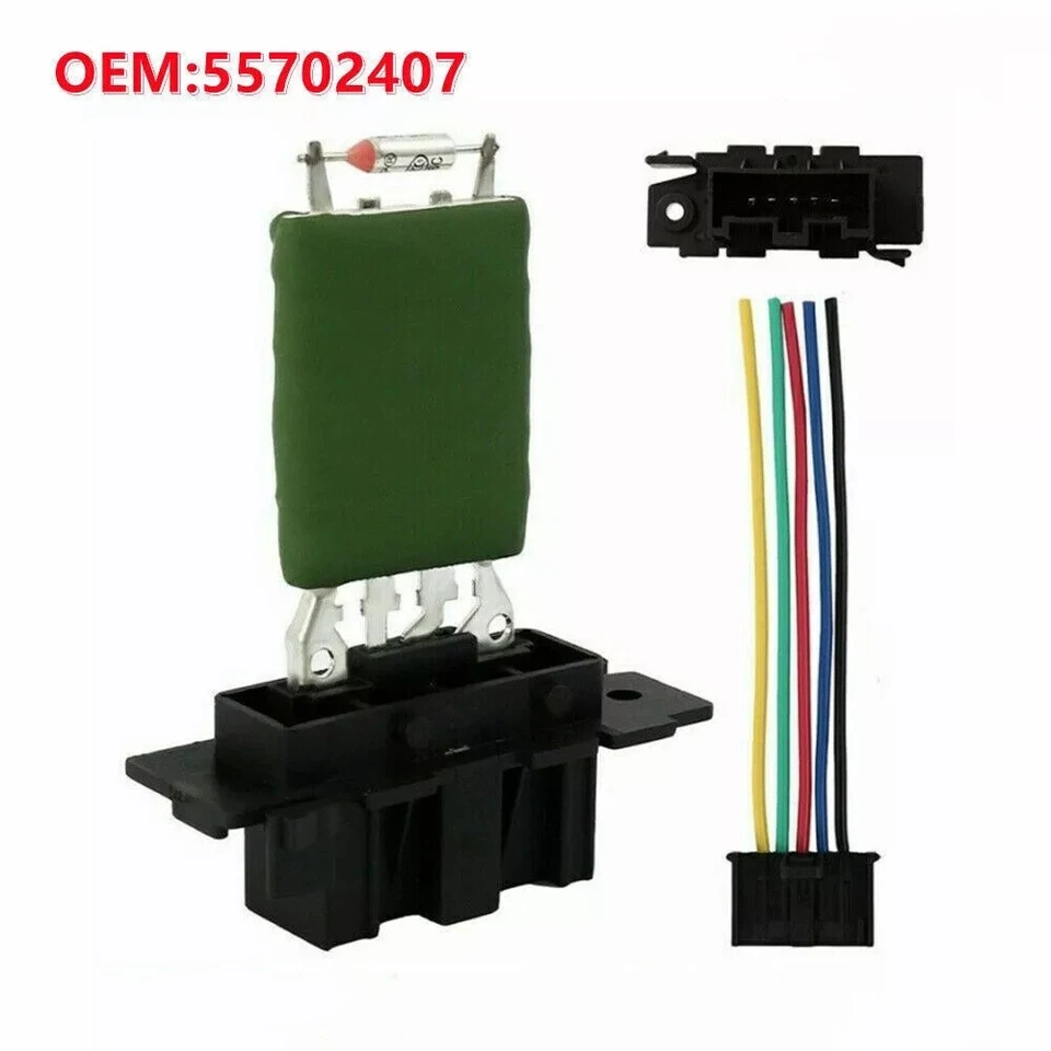 For Vauxhall Corsa D 2006-2014 Heater Blower Motor Fan Resistor & Wiring Loom - Image 2 of 4