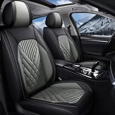 Car 5-seat Covers Front Rear Pu Leather For Mitsubishi Outlander Sport 2011-2024