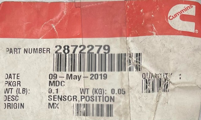NEW OEM CUMMINS POSITION SENSOR 2872279 for sale online | eBay