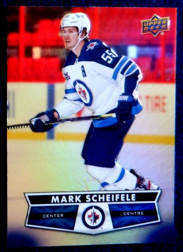 Mark Scheifele Upper Deck Tim Hortons card 55 2019 -20, Winnipeg Jets