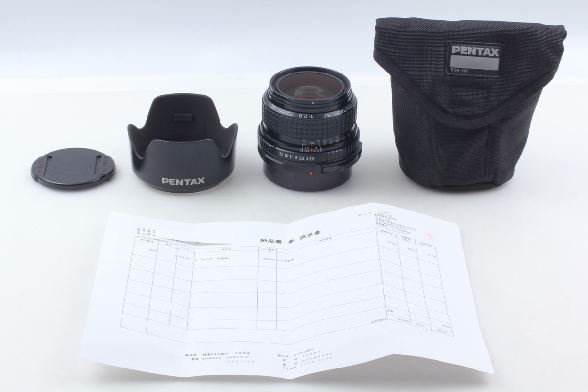 【稀少・美品】PENTAX 67 75mm f2.8 AL CLA'd 【TOP MINT w/ Hood】 SMC PENTAX 67 75mm f2.8 AL