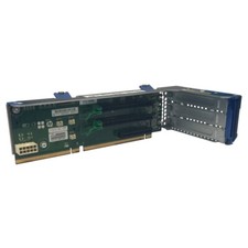 HPe 719073-B21 Secondary 3 Slot PCIe Riser DL380 G9 - card and cage