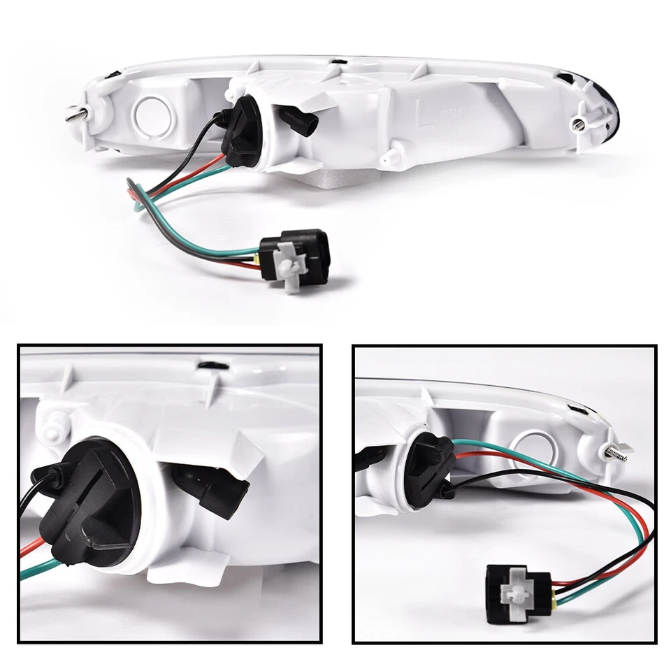 Smoked Bumper Mounted Marker Signal Parking Light Fit For 90-97 Mazda Miata MX Foto 4 de 4