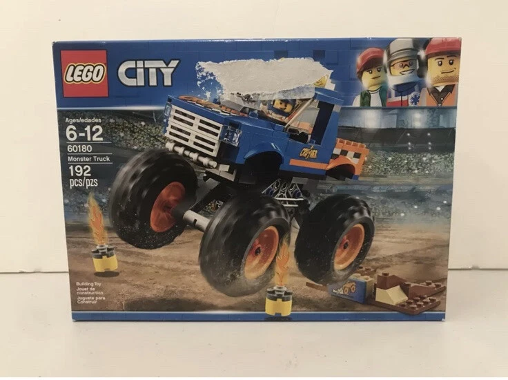 LEGO City Monster Truck 60180 Building Set New 192 Pieces
