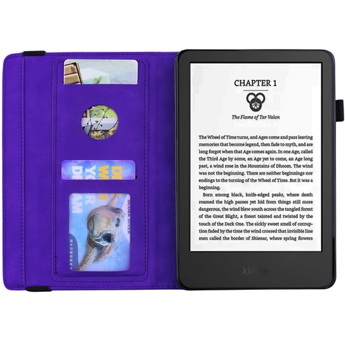 For Amazon Kindle Paperwhite 6/5/4/3/2/1 HD8 Leather Folio Case Auto Sleep&Week - Picture 43 of 54