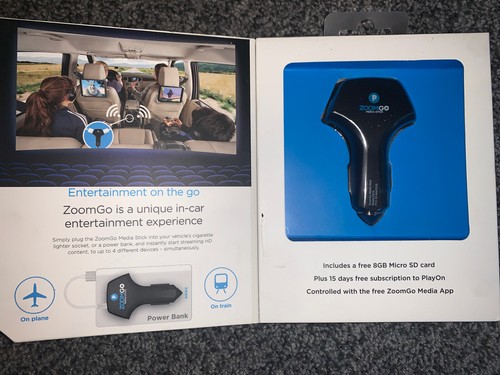 ZoomGo WiFi Wireless Media Video Streamer Netflix Travel Streaming Transmitter - Picture 5 of 6