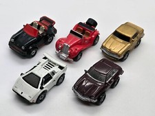 Micro Machines 1988 5 EUROPEAN Collection Jaguar Porsche White Lamborghini MG