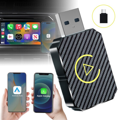 2-in-1-Funkadapter für Apple CarPlay und Android Auto, USB-Dongle für das Auto