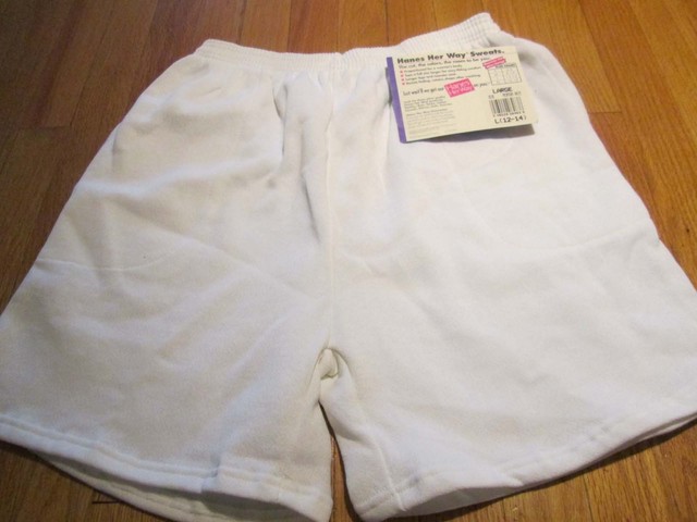 hanes womens sweat shorts