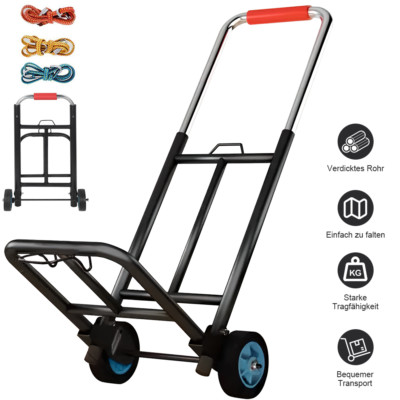 Transportwagen Sackkarre Gepäckkarre Transporttrolley Transportkarre klappbar