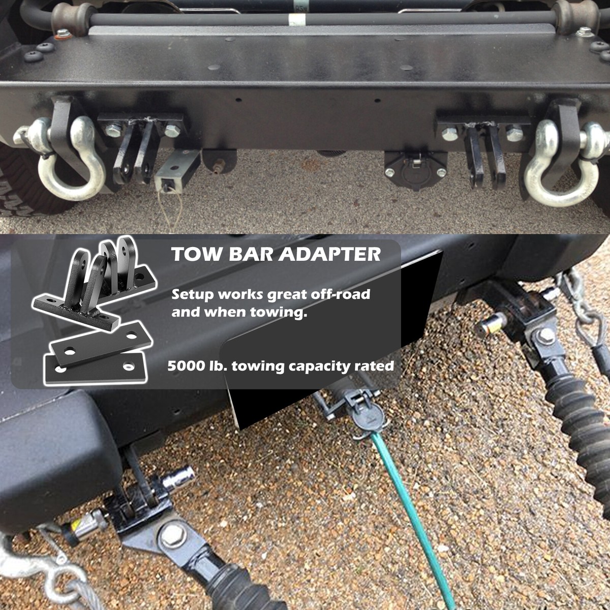 MFZDQL BX88296 BX88357 Tow Bar & Off Road Adapter Kit - View #4