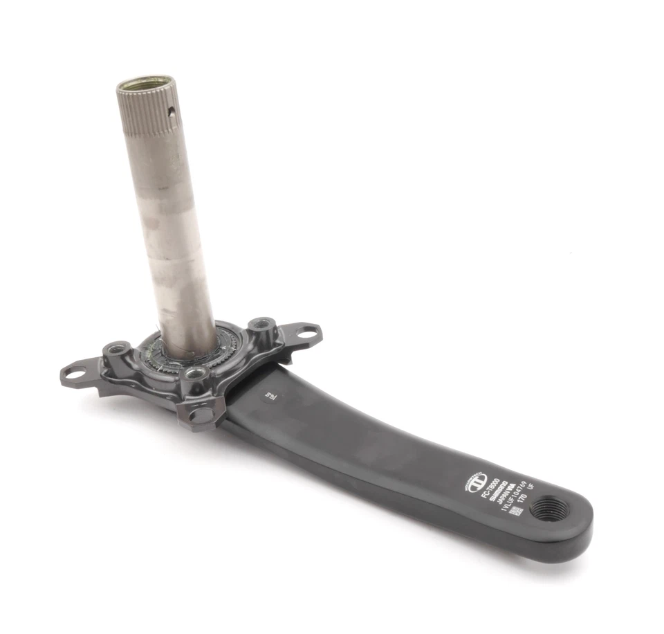 Shimano Deore XT FC-T8000 170mm Brazo de Manivela Derecho Negro FC T8000 - Nuevo - Imagen 2 de 3