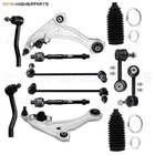 Front Control Arm Ball Joint Tie Rod Sway Bar For 2007-2013 Nissan Altima 12 Pcs