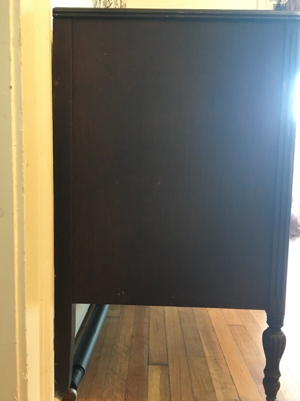 Vintage Wood Dresser eBay