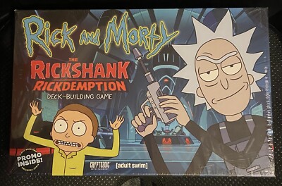 Rick And Morty The Rickshank Redemption Deck Building Game BRAND NEW SEALED!