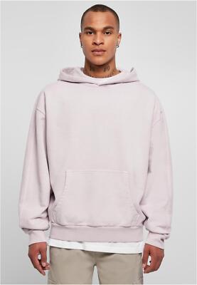 Urban Classics Herren Kapuzenpullover – Terry Acid Washed, Lässiger Long Fit