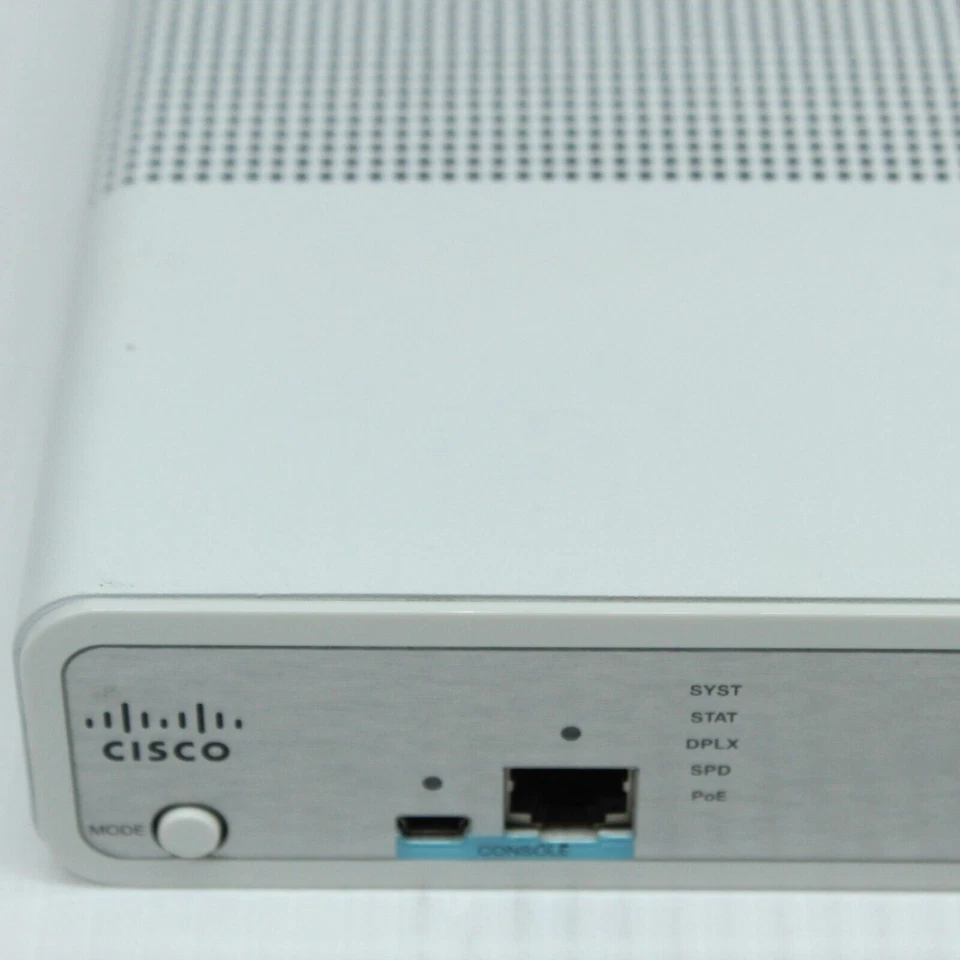 Cisco Catalyst 3560-C WS-C3560C-8PC-S IP Base Switch 8x PoE Gigabit Ethernet SFP - Image 4 of 4