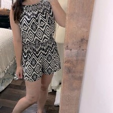 Speed control boho romper size large