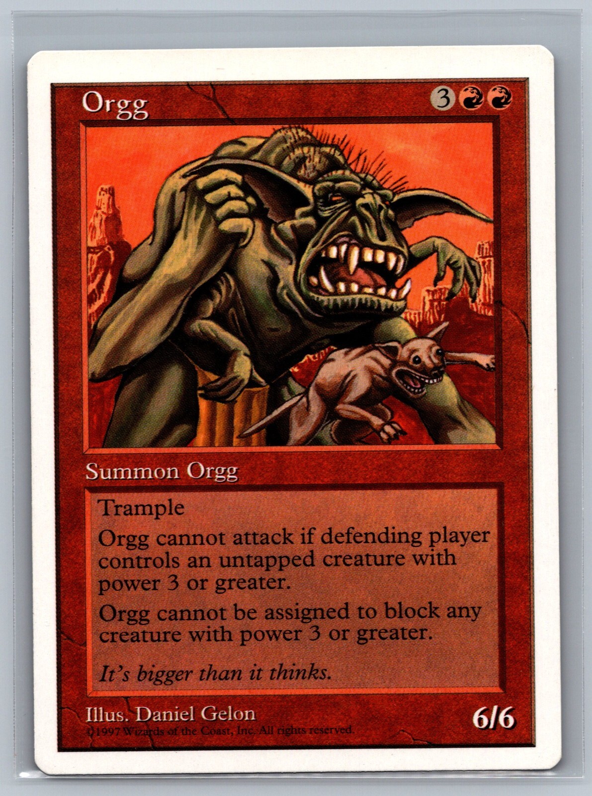 Magic The Gathering 5th Edition Orgg MTG TCG CCG Fifth