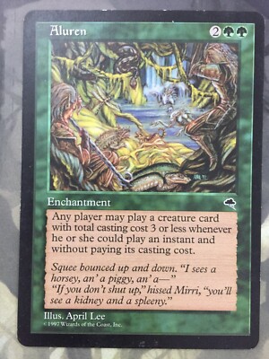 mtg Tempest Aluren, Near Mint Condition | eBay UK