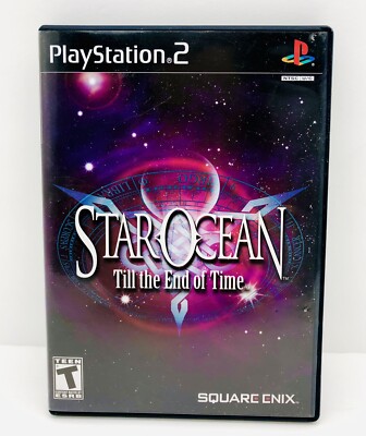PS2 Star Ocean Till The End Of Time Play Station 2 Game Complete Manual 2 Discs