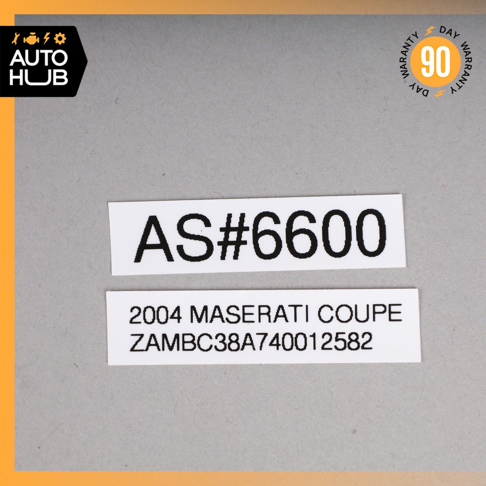 02-07 Maserati Coupe 4200 Gransport GT M138 Vertical Acceleration Sensor OEM