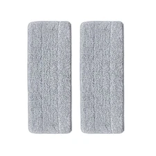 True & Tidy Reusable Microfiber Mop Pad Refill Compatible with TrueClean Mop & B