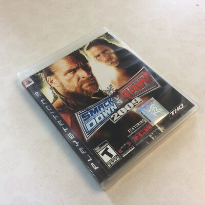 PS3 WWE SmackDown vs. Raw 2009  CIB Complete Free Same Day Shipping!!