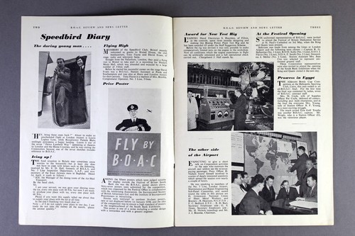 BOAC REVIEW & NEWS LETTER STAFF MAGAZINE JUNE 1951 CAA CENTRAL AFRICAN AIRWAYS - Picture 2 of 8