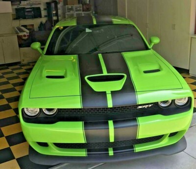 Racing Rally Stripe für Dodge Challenger SRT Hellcat 2014 2015 2018 2019 2020 RT
