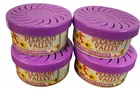 Car Air Freshener Country Garden Scent Car Van Taxi Home Office x4