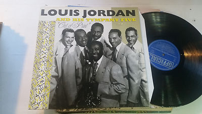 Louis Jordan & His Tympany Five LP Out Of Print 1939-1954 R&B Jump Blues 1988 de