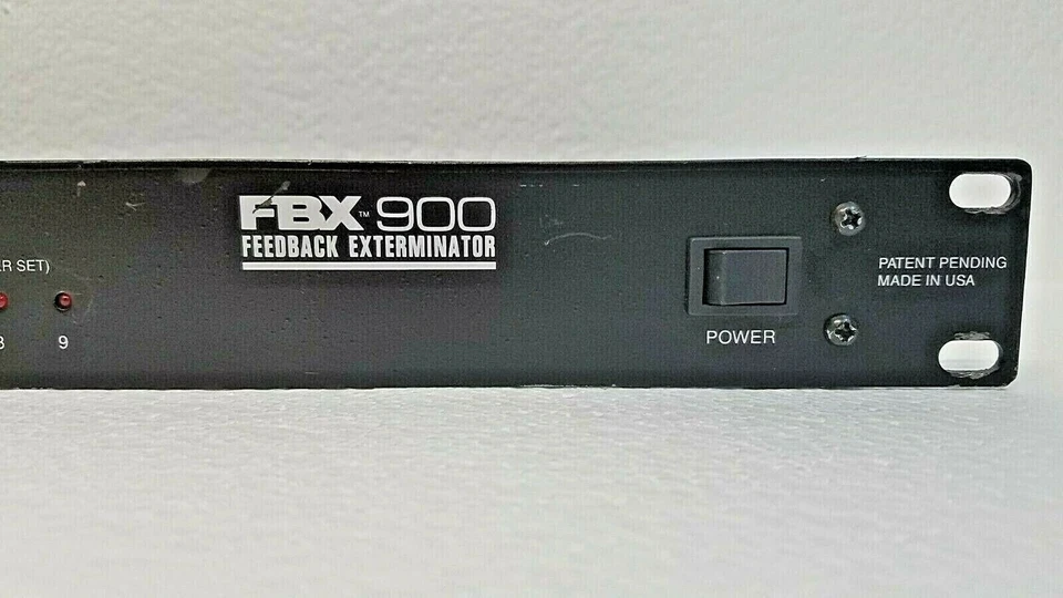 Sabine FBX 900 Feedback Exterminator Rack Mount - no Power Supply - Image 4 of 4