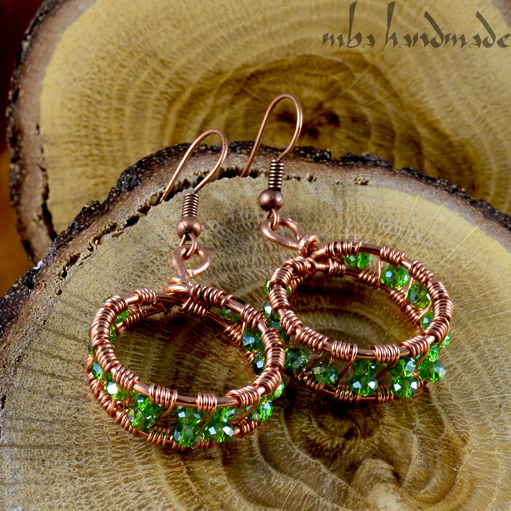 Handmade swarovski sale crystal jewelry