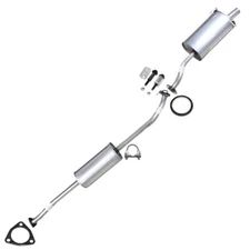 Stainless Steel Resonator Muffler Exhaust System fits 2007-2009 Honda Crv 2.4L