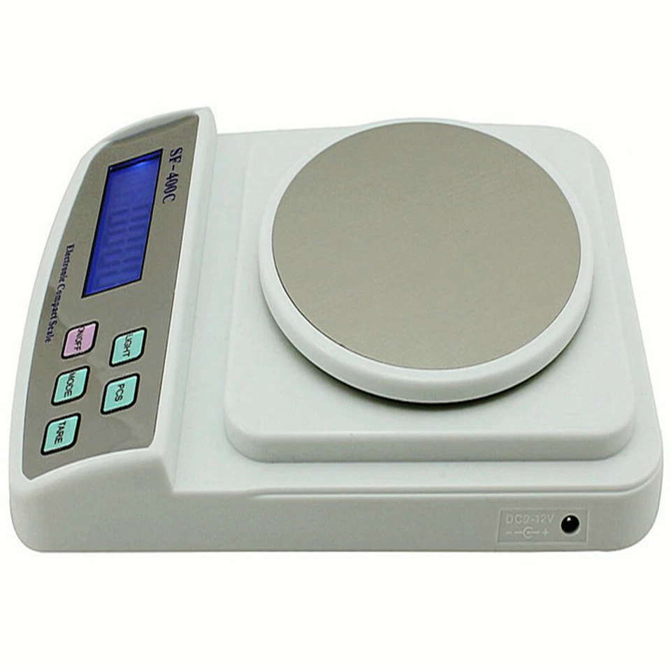 Báscula digital de precisión 500 g/0,01 g - Balanza de pesaje de joyas y hierbas - Imagen 3 de 4