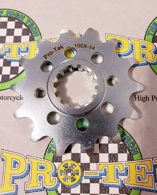 Piñón delantero Kawasaki 520 paso 13T 14T 15T 16T 1991-1996 EL250HS eliminador Foto 4 de 4