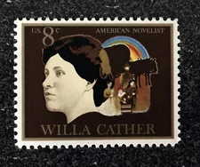 1973US #1487 8c Willa Cather American Novelist - Single Stamp  Mint NH