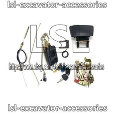 blocco serratura maniglia esterna per gruppo serratura porta cabina Hitachi EX120 200 220-5