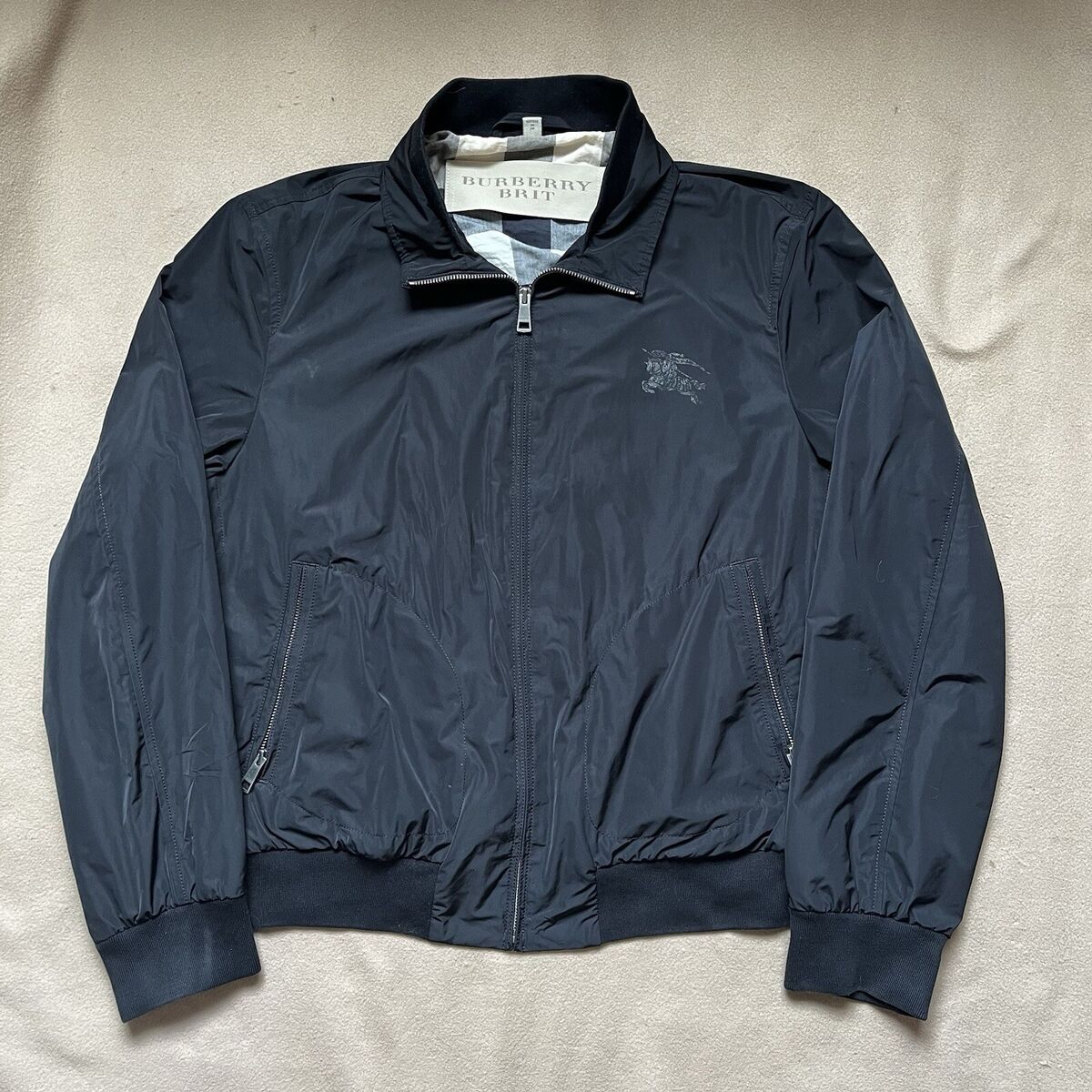 Burberry BRIT bomber jacket lightweight men's size XL | eBay Burberry BRIT bomber jacket lightweight men's size XL | eBay