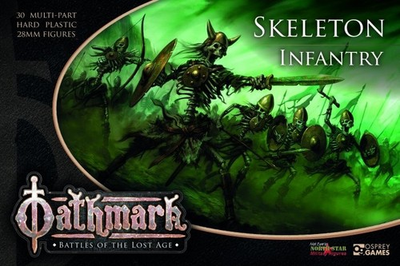 #ad North Star Miniatures Oathmark: Skeleton Infantry NOR OAKP501 $36.00