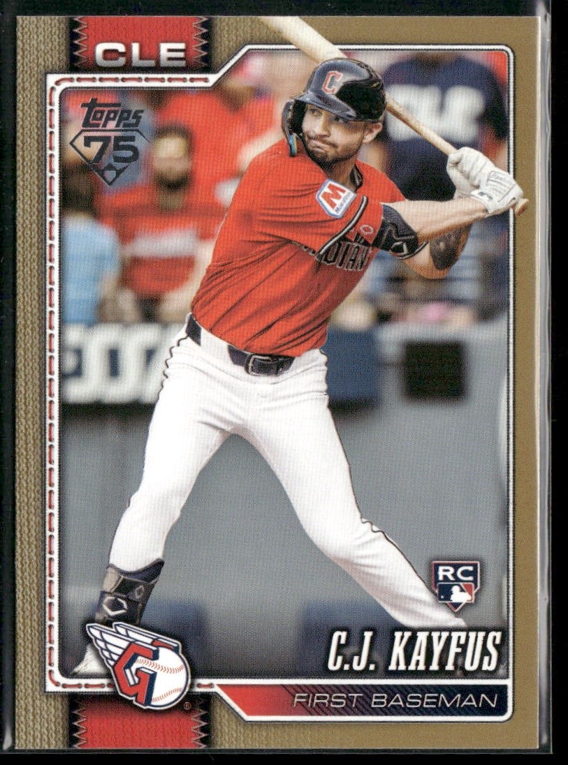 2026 Topps #35 C.J. Kayfus Gold /2026
